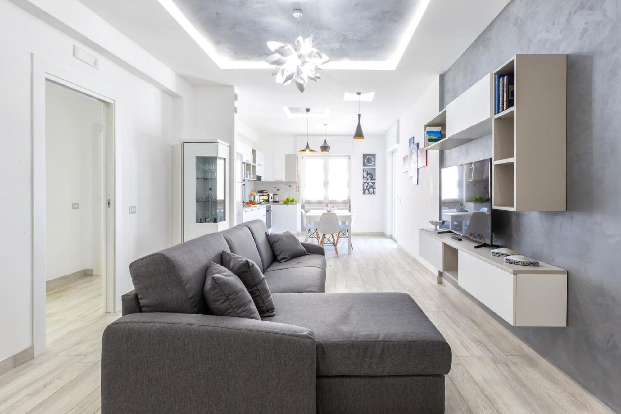 Sorrentovibes - New & Stylish Two Bedroom Apartment With Balconies Bagian luar foto